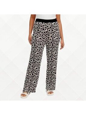 Diane von Furstenberg Floral Knit Pants • Size M • NWOT • WPT-100069